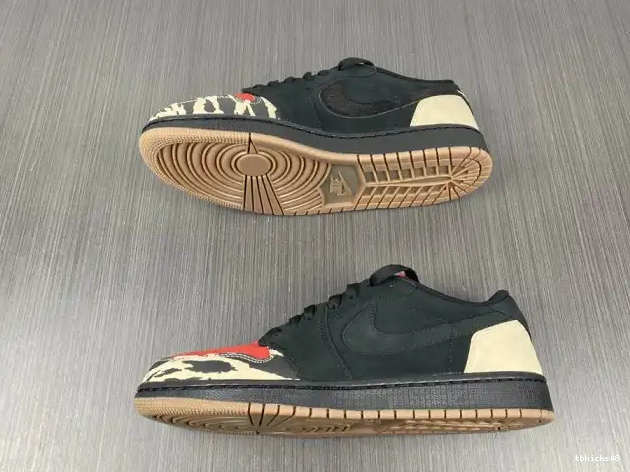 Cheap TBkick DN3400-001 Jordan 1 SoleFly Carnivore Low x Air 0404